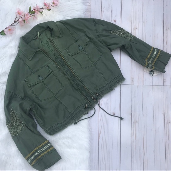 Free People Moss embellished jacket - Picture 1 of 8